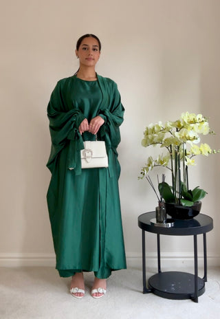 The Green Golden Hour Abaya