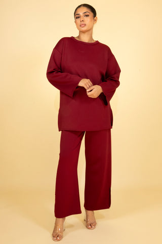 The Burgundy Brookstone Set