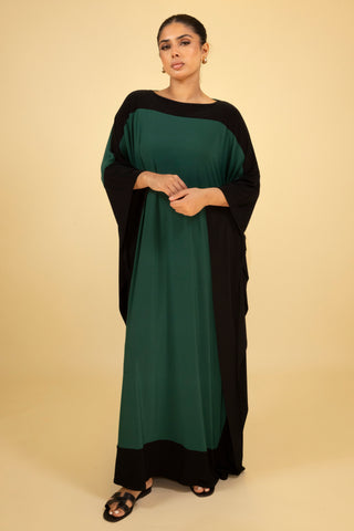 The Green/Black Duskfall Kaftan