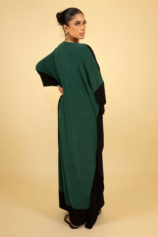 The Green/Black Duskfall Kaftan