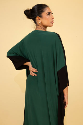The Green/Black Duskfall Kaftan