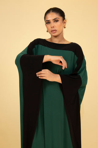 The Green/Black Duskfall Kaftan