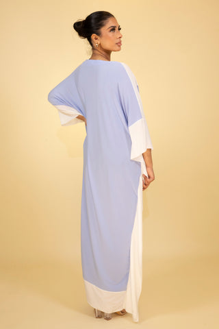 The Baby Blue/White Duskfall Kaftan