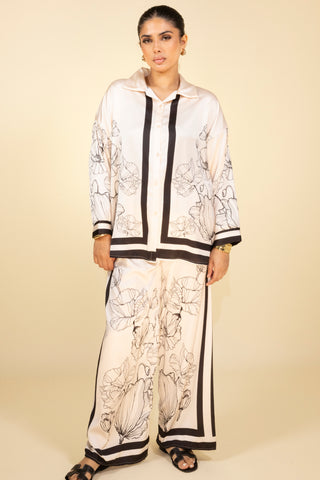 The Cream Silken Petal Set