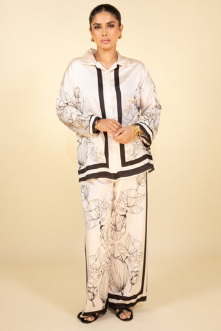 The Cream Silken Petal Set