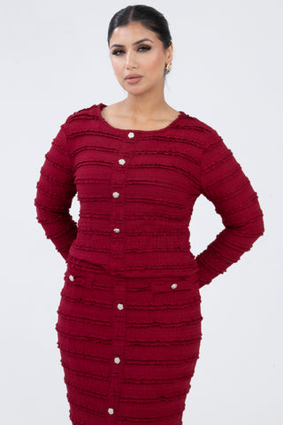 The Burgundy Veyrona Set