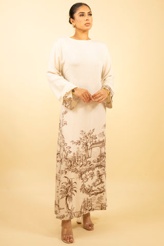 The Brown Pastorelle Dress