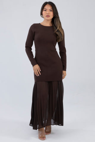 The Brown Florayne Dress