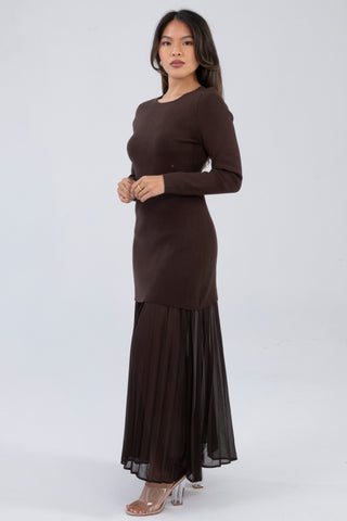 The Brown Florayne Dress