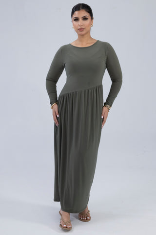 The Khaki Lilywood Dress