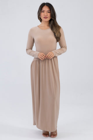 The Camel Lilywood Dress