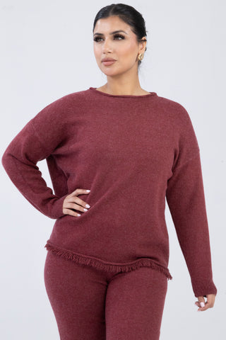 The Burgundy Emberlyn Set