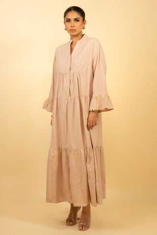 The Taupe Meadowra Dress