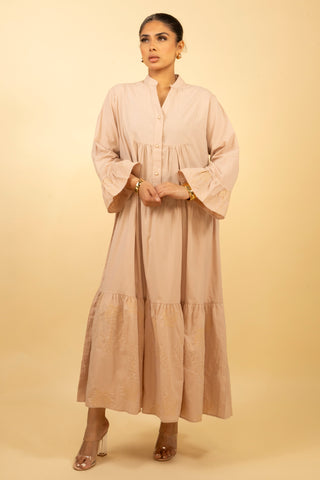 The Taupe Meadowra Dress