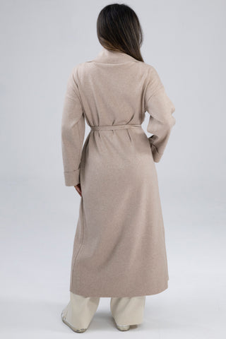 The Beige Aubrelle Cardigan