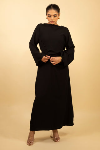 The Black Windbark Dress