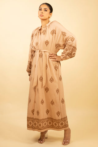 The Taupe Rosielle Dress