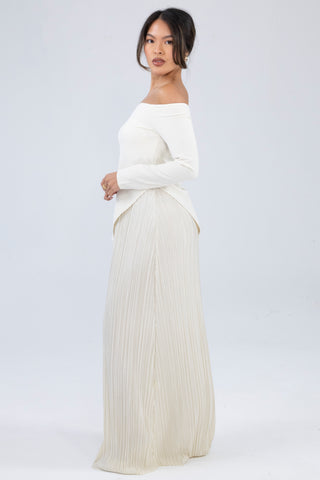 The Beige Starfall Dress