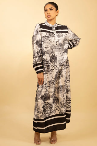 The Black Wildbloom Dress