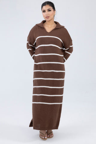 The Brown Cinderwood Dress