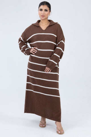 The Brown Cinderwood Dress