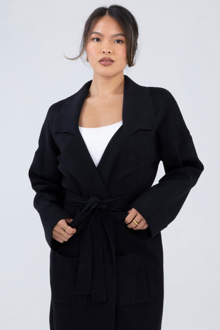 The Black Aubrelle Cardigan