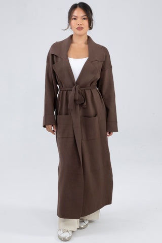 The Brown Aubrelle Cardigan