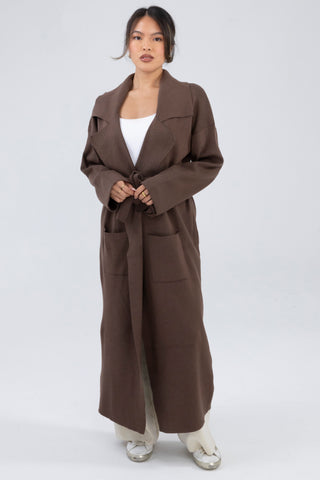 The Brown Aubrelle Cardigan