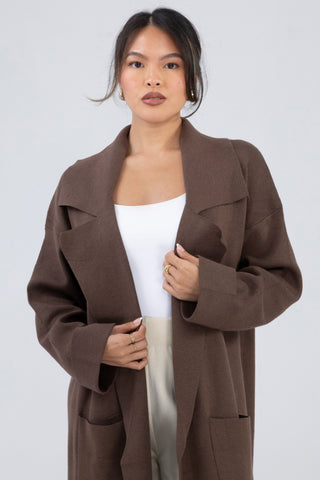 The Brown Aubrelle Cardigan