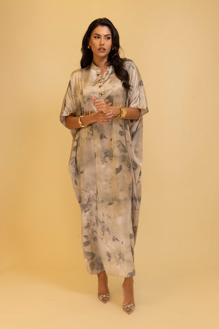 The Beige Auravale Dress