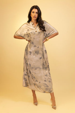 The Beige Auravale Dress