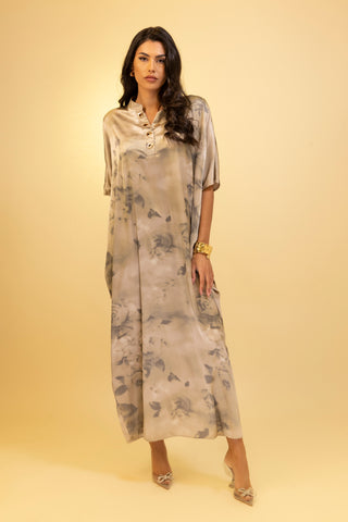 The Beige Auravale Dress