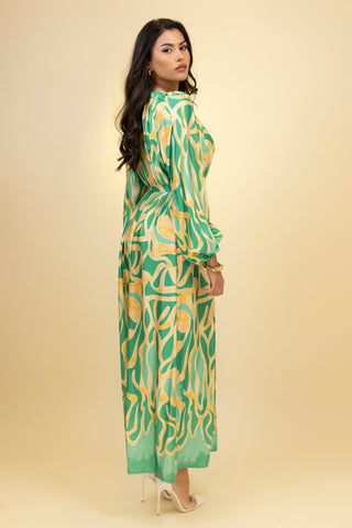 The Green Breezefield Dress