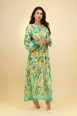 The Green Breezefield Dress