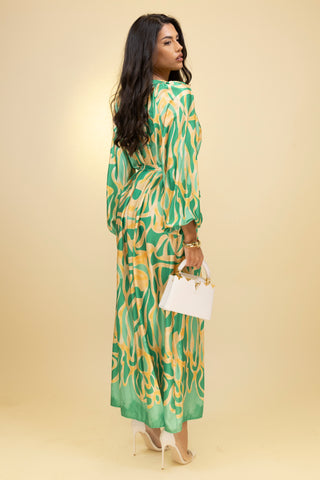 The Green Breezefield Dress