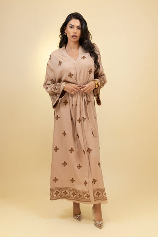 The Taupe Florielle Dress