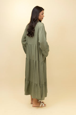 The Khaki Elmwhisper Dress