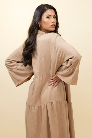 The Beige Elmwhisper Dress