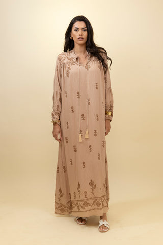 The Taupe Floravale Dress