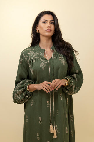 The Khaki Floravale Dress