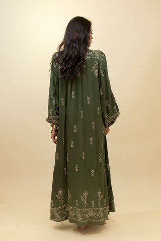 The Khaki Floravale Dress