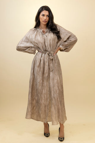The Taupe Ashmere Dress