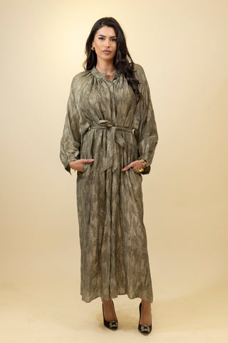 The Khaki Ashmere Dress