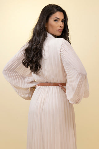 The Beige Marivale Dress