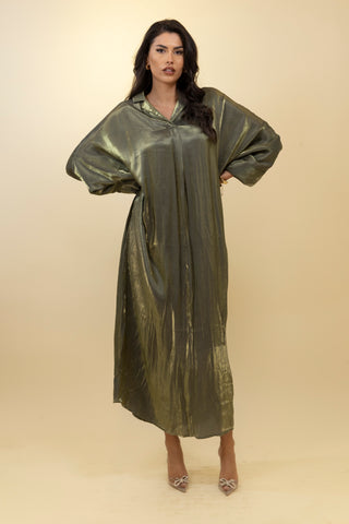 The Green Palehaze Dress