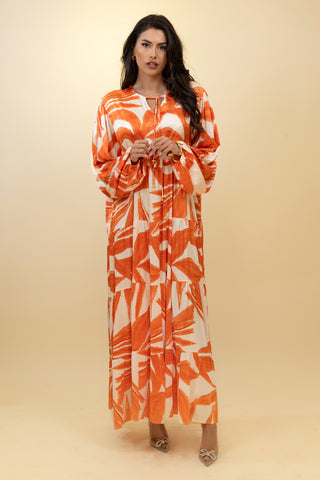 The Orange Emberleaf Dress