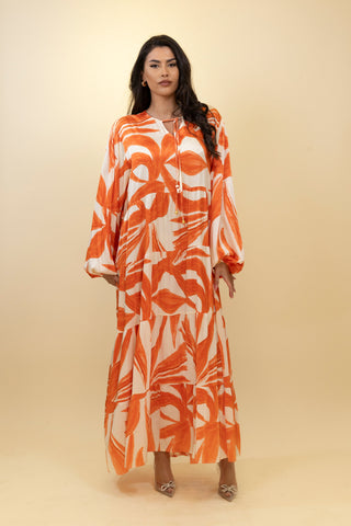 The Orange Emberleaf Dress