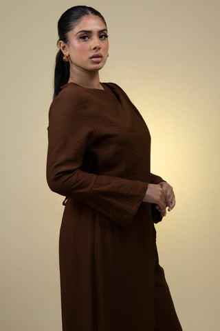 The Brown Saffronveil Set