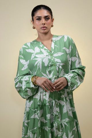 The Green Springcrest Dress