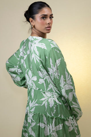 The Green Springcrest Dress